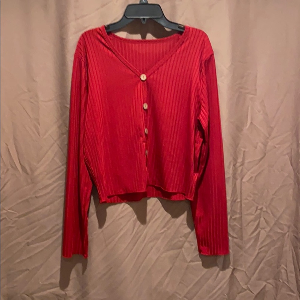 Red long sleeve